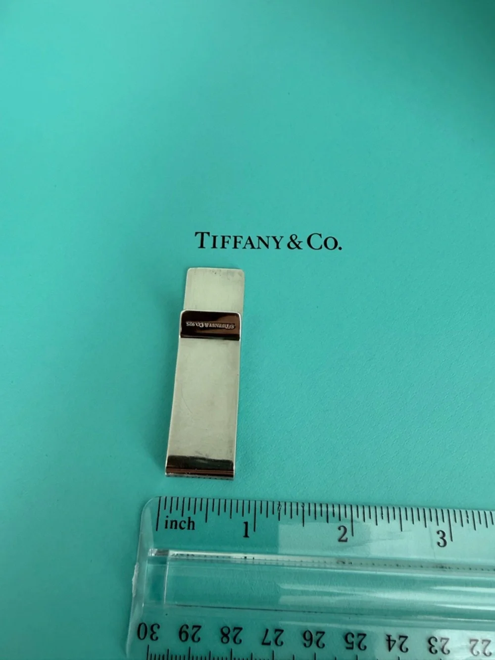 Tiffany & Co. Money Clip Polished Sterling Silver